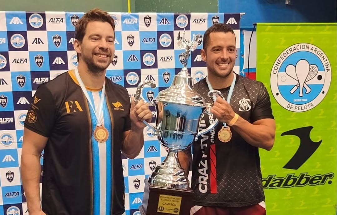 Finalizó el 70° Torneo Aniversario de Frontón en el Club Argentino de Marcos Juárez